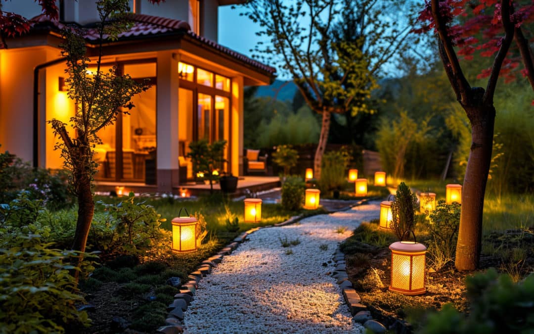 Idées d’éclairage extérieur pour sublimer votre jardin et façade